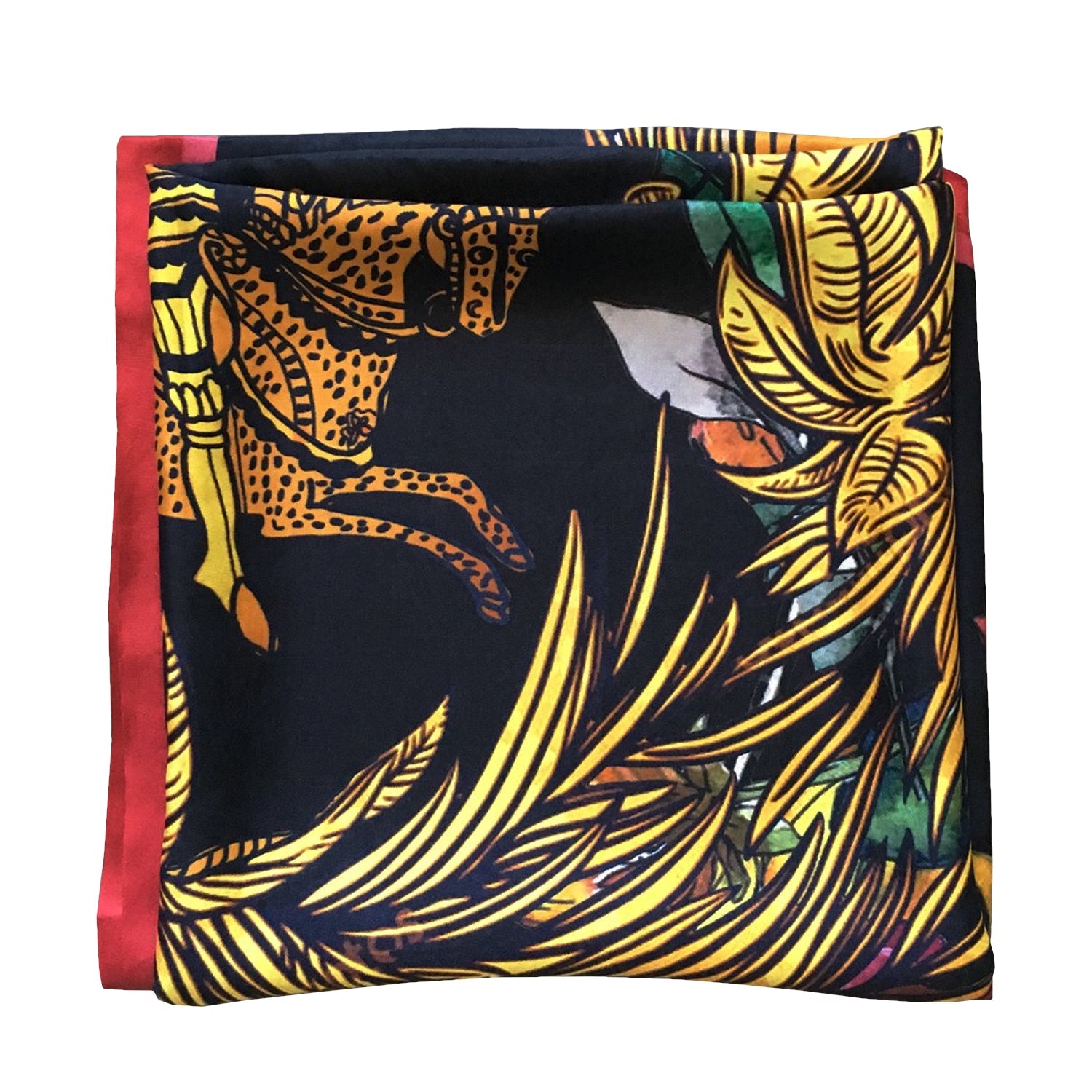 AMOUR |Large Silk Scarf