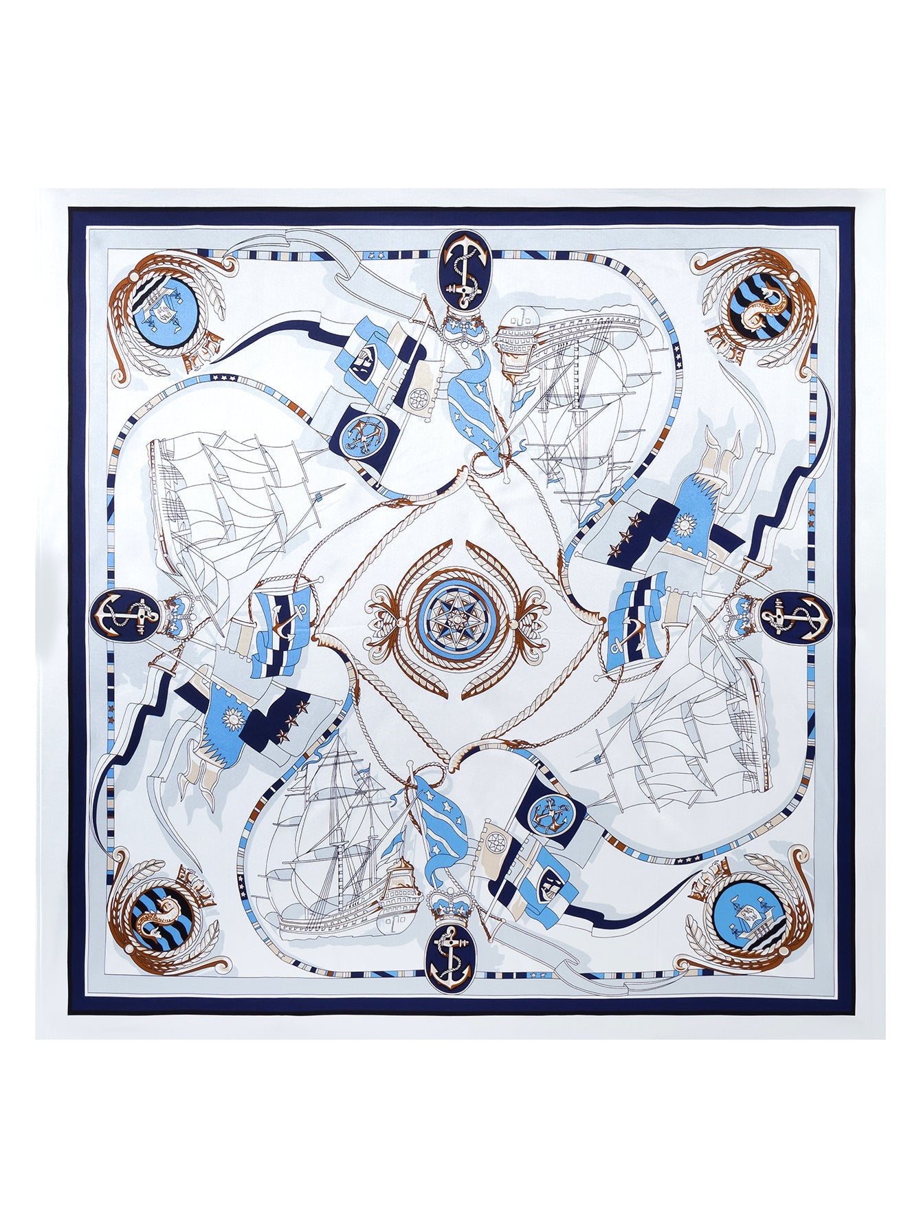 100% Mulberry Silk Printed Square Shawl Scarf 88*88cm