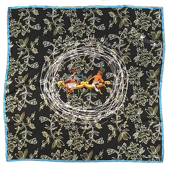 GARDEN | Large Silk Scarf